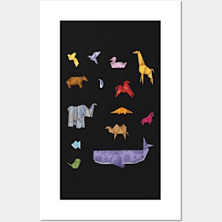 Origami Zoo Posters and Art
